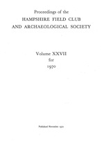 Cover of Vol 27