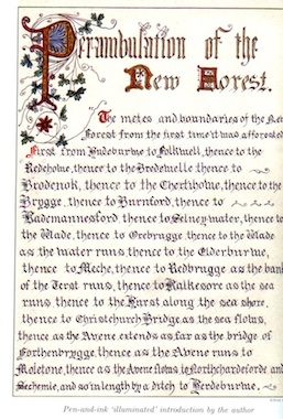 Image from Place Names of Hampshire