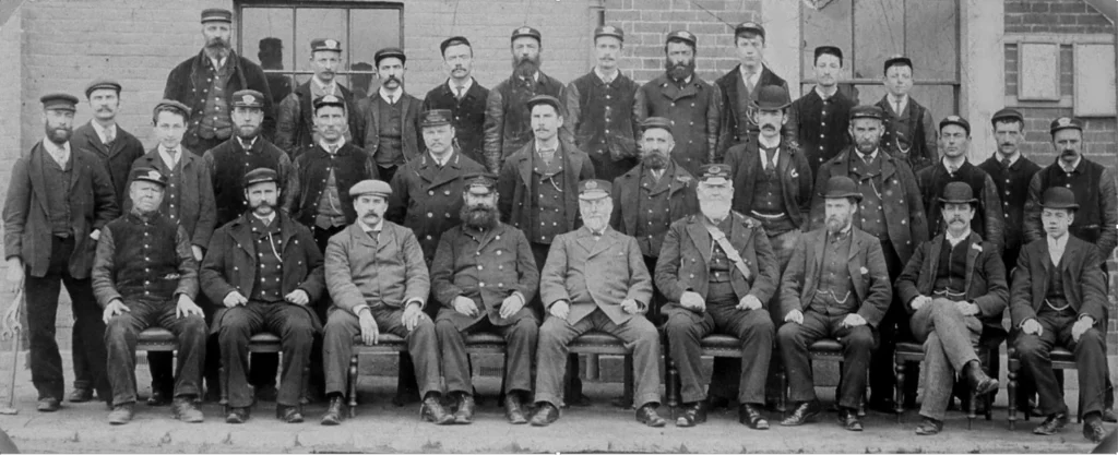 Andover Station staff 1899